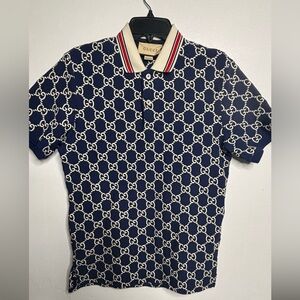 Gucci Embroidered polo